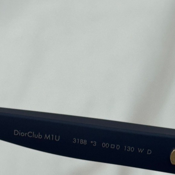Blue Dior Oblique Mask Sunglasses main image 6